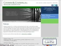 Sites similar to colemanbrotherslaw.com