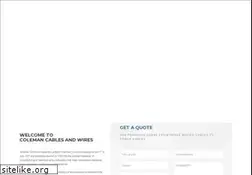 Sites similar to colemancables.com