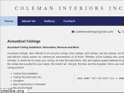 Sites similar to colemanceilings.com