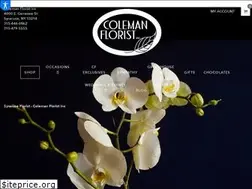 Sites similar to colemanflorist.com