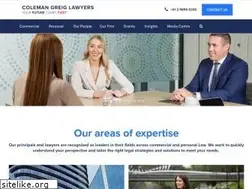 Sites similar to colemangreig.com.au