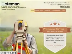 Sites similar to colemanlandsurveying.com