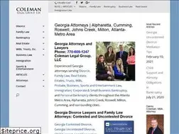 Sites similar to colemanlegalgroup.com