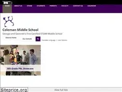 Sites similar to colemanmiddle.org