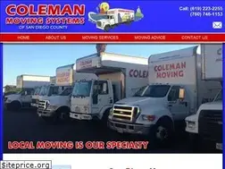 Sites similar to colemanmoving.com