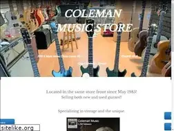Sites similar to colemanmusic.com