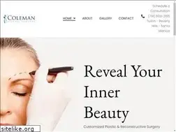 Sites similar to colemanplasticsurgery.com