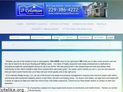 Sites similar to colemanrealtytifton.com
