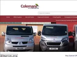 Sites similar to colemansofficesupplies.co.uk