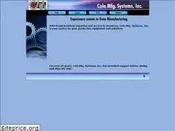 Sites similar to colemfgsystems.com