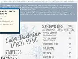 Sites similar to colesdockside.com