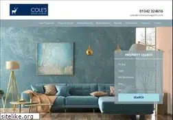 Sites similar to colesestateagents.com