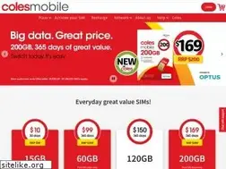 Sites similar to colesmobile.com.au