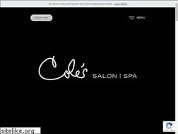 Sites similar to colessalon.com