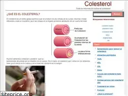 Sites similar to colesterol.org.es