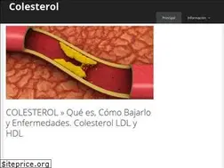 Sites similar to colesterol.top