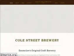 Sites similar to colestreetbrew.com