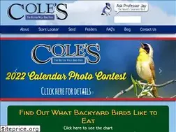 Sites similar to coleswildbird.com