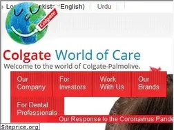 Sites similar to colgate.com.pk