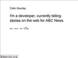 Sites similar to colin-gourlay.com