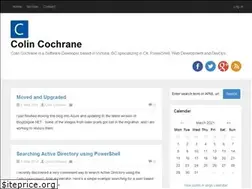 Sites similar to colincochrane.com