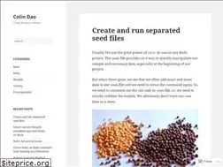 Sites similar to colindao.wordpress.com