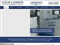 Sites similar to colinlawsontransport.co.uk