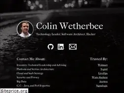 Sites similar to colinwetherbee.com