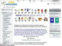 Sites similar to colis-scolaires.fr