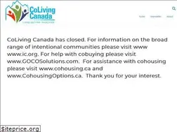 Sites similar to colivingcanada.com