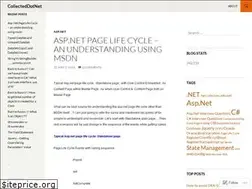 Sites similar to collecteddotnet.wordpress.com