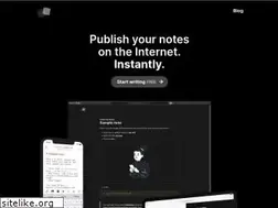 Sites similar to collectednotes.com
