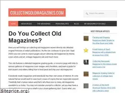 Sites similar to collectingoldmagazines.com