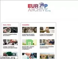 Sites similar to collections.europarchive.org