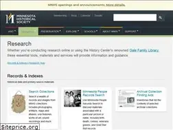 Sites similar to collections.mnhs.org