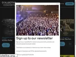 Sites similar to collectiveconcerts.com