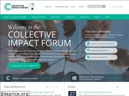 Sites similar to collectiveimpactforum.org