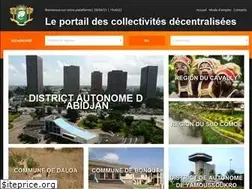 Sites similar to collectivitesdecentralisees.gouv.ci