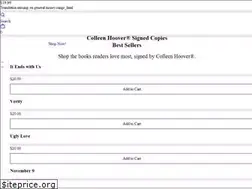 Sites similar to colleenhoover.com