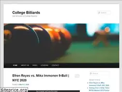 Sites similar to college-billiards.com