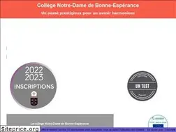 Sites similar to college-bonne-esperance.be
