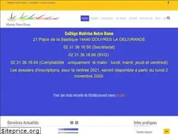 Sites similar to college-notre-dame.fr