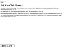 Sites similar to college.holycross.edu