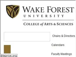 Sites similar to college.wfu.edu