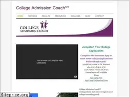 Sites similar to collegeadmissioncoach.com