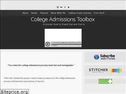 Sites similar to collegeadmissionstoolbox.com