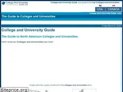 Sites similar to collegeanduniversityguide.com
