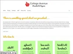 Sites similar to collegeavenuepreschool.org