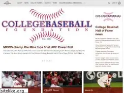 Sites similar to collegebaseballfoundation.org