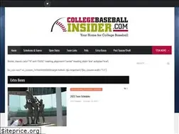 Sites similar to collegebaseballinsider.com